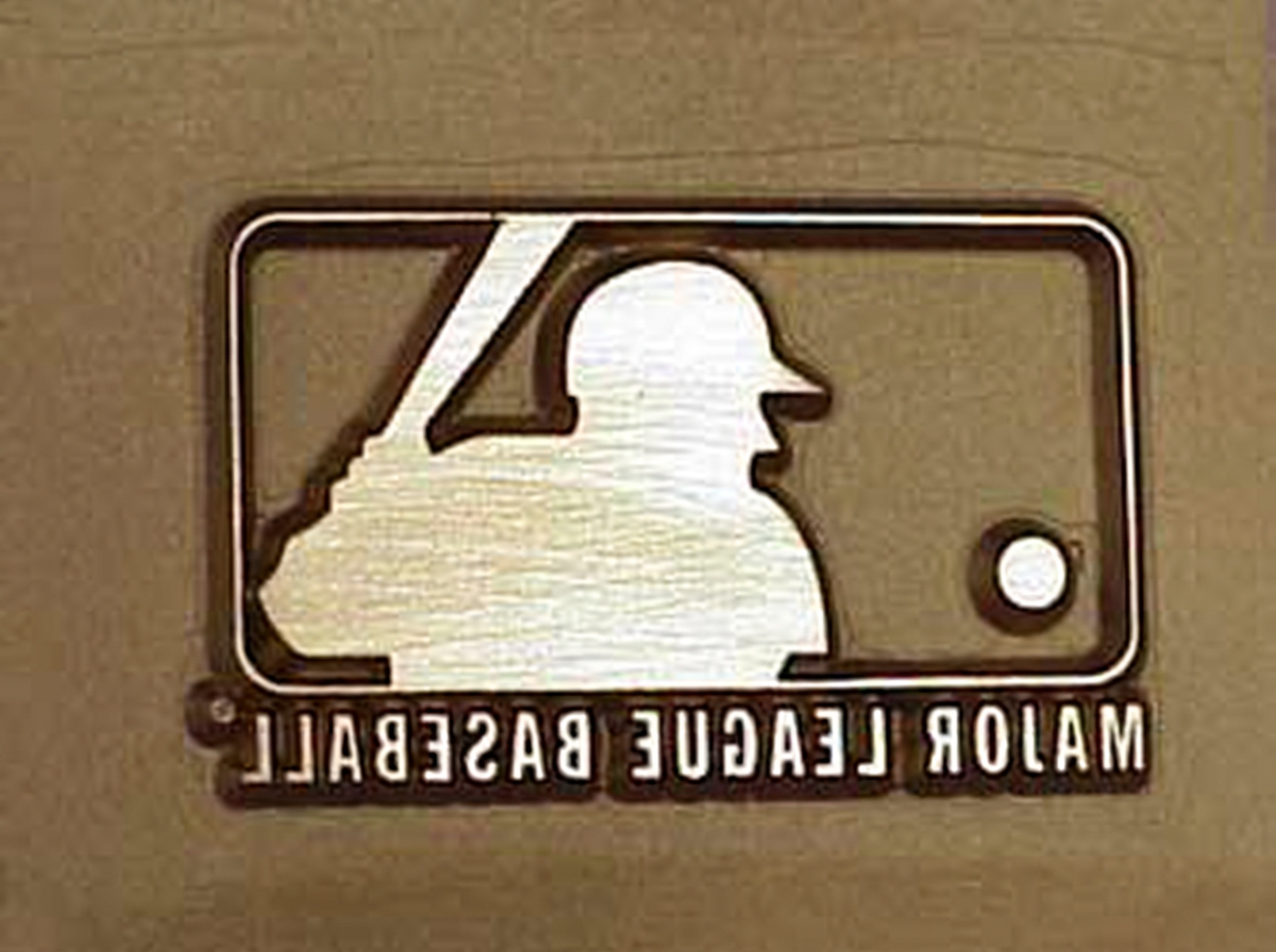 Major League Baseball branding die