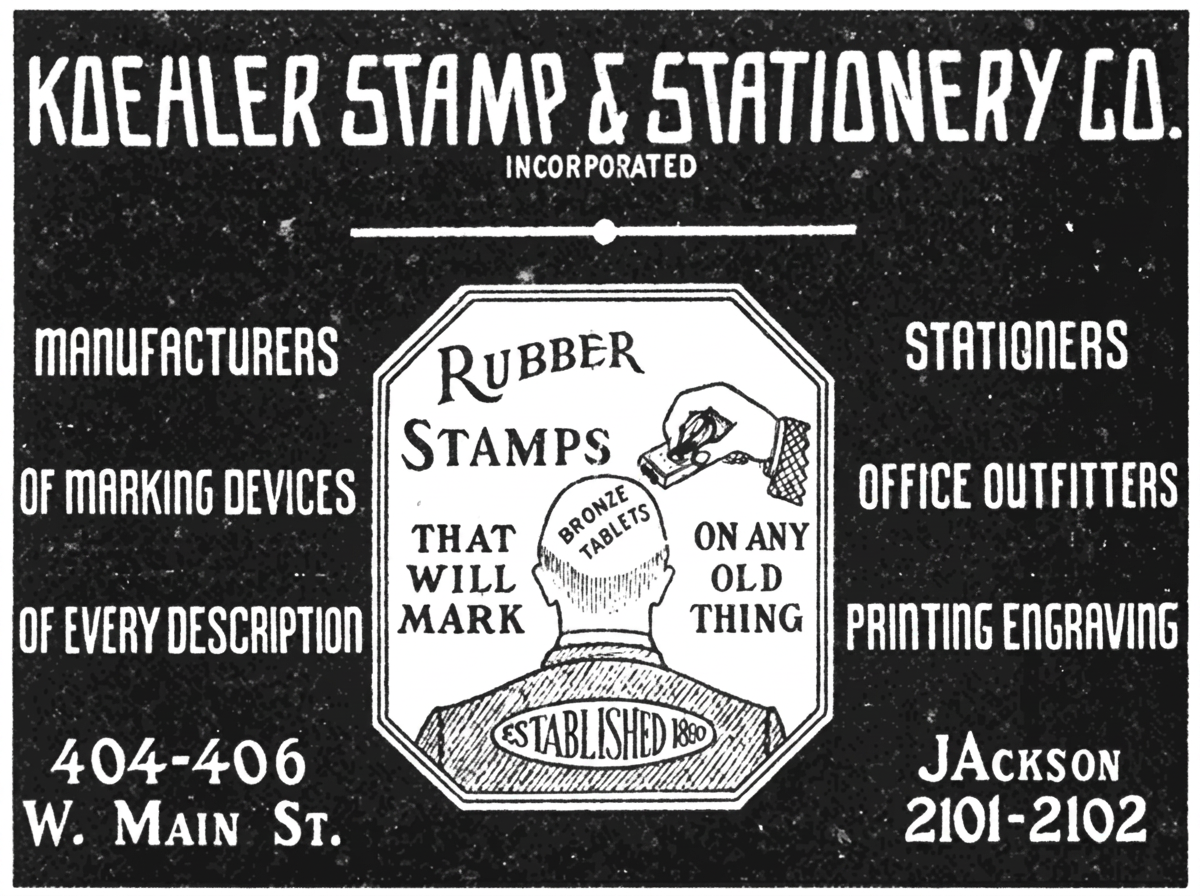 Historic Koehler catalog artwork