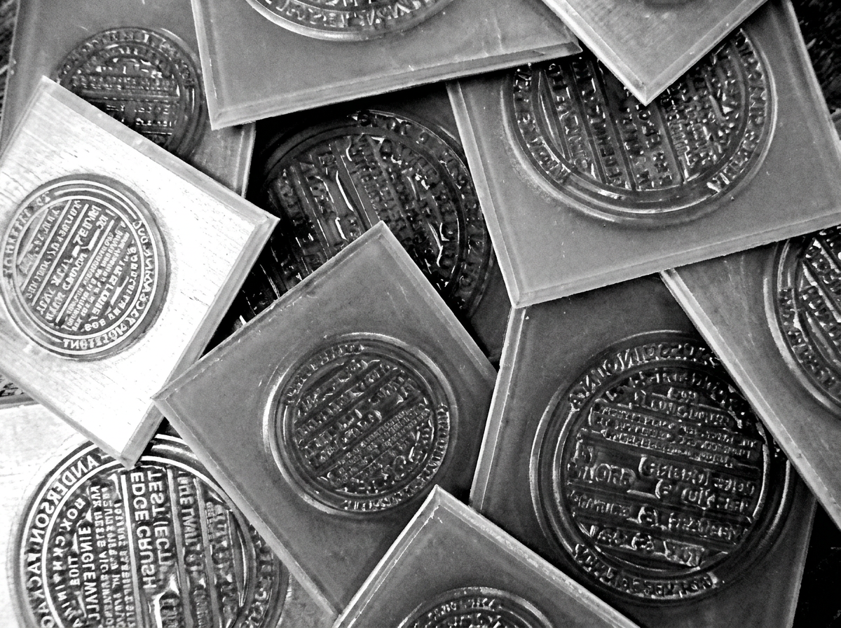 Collection of flexographic printing plates